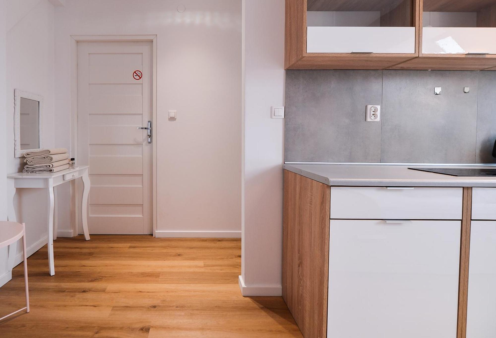 Citystay Brzezno Studio 3 Min Do Plazy Gdansk Room photo